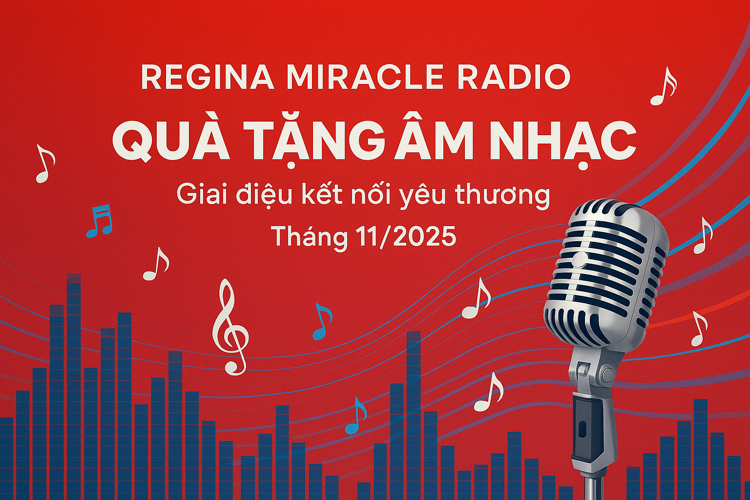 QUÀ TẶNG ÂM NHẠC – REGINA MIRACLE RADIO SỐ 16